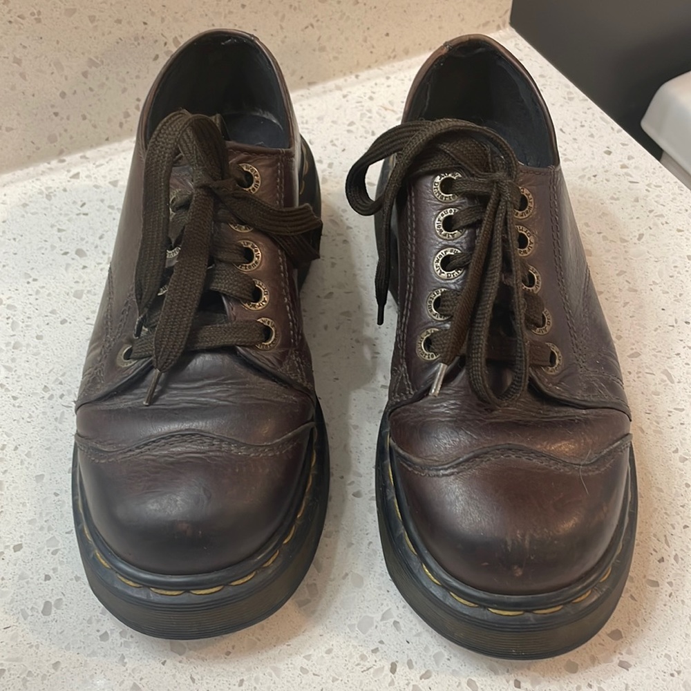Dr. Martens Platform Oxfords